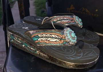 Brand new Montana west sandals size 9