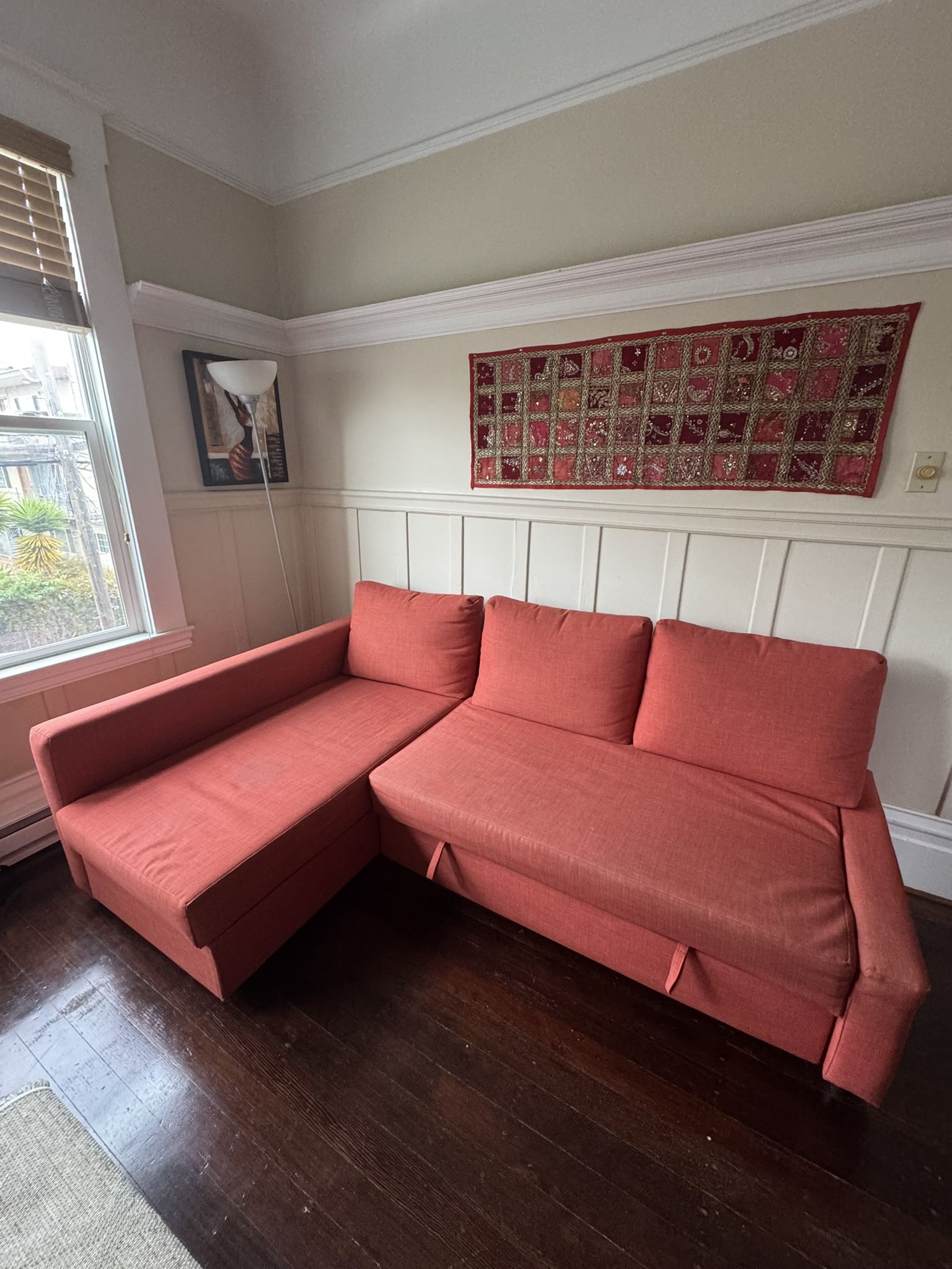 IKEA FRIHETEN Sleeper Sofa w/ Hidden Storage