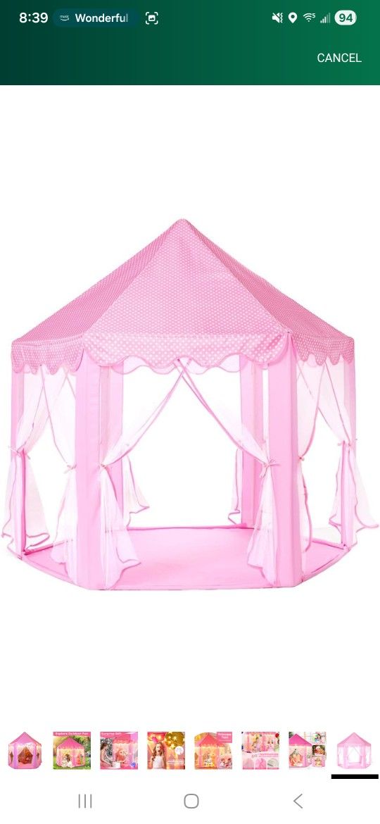 Princess tent 