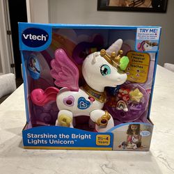 VTech Starshine the Bright Lights Unicorn, new in box