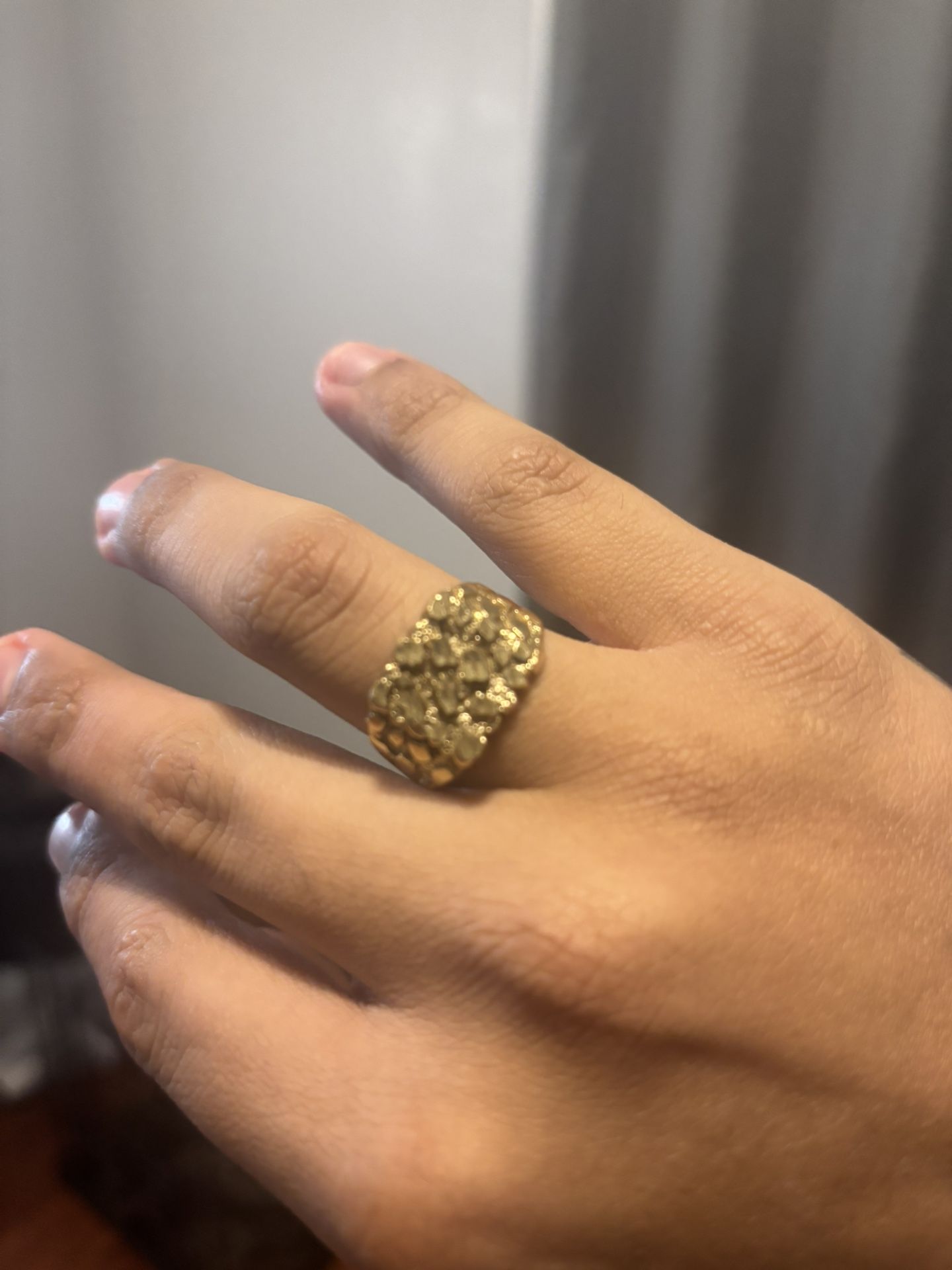 10k Nugget Ring