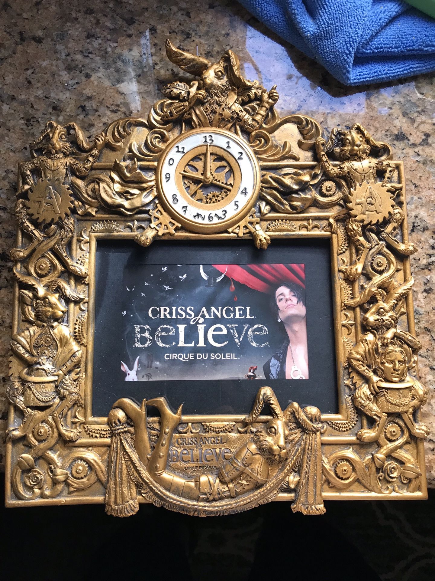 Criss Angel picture frame