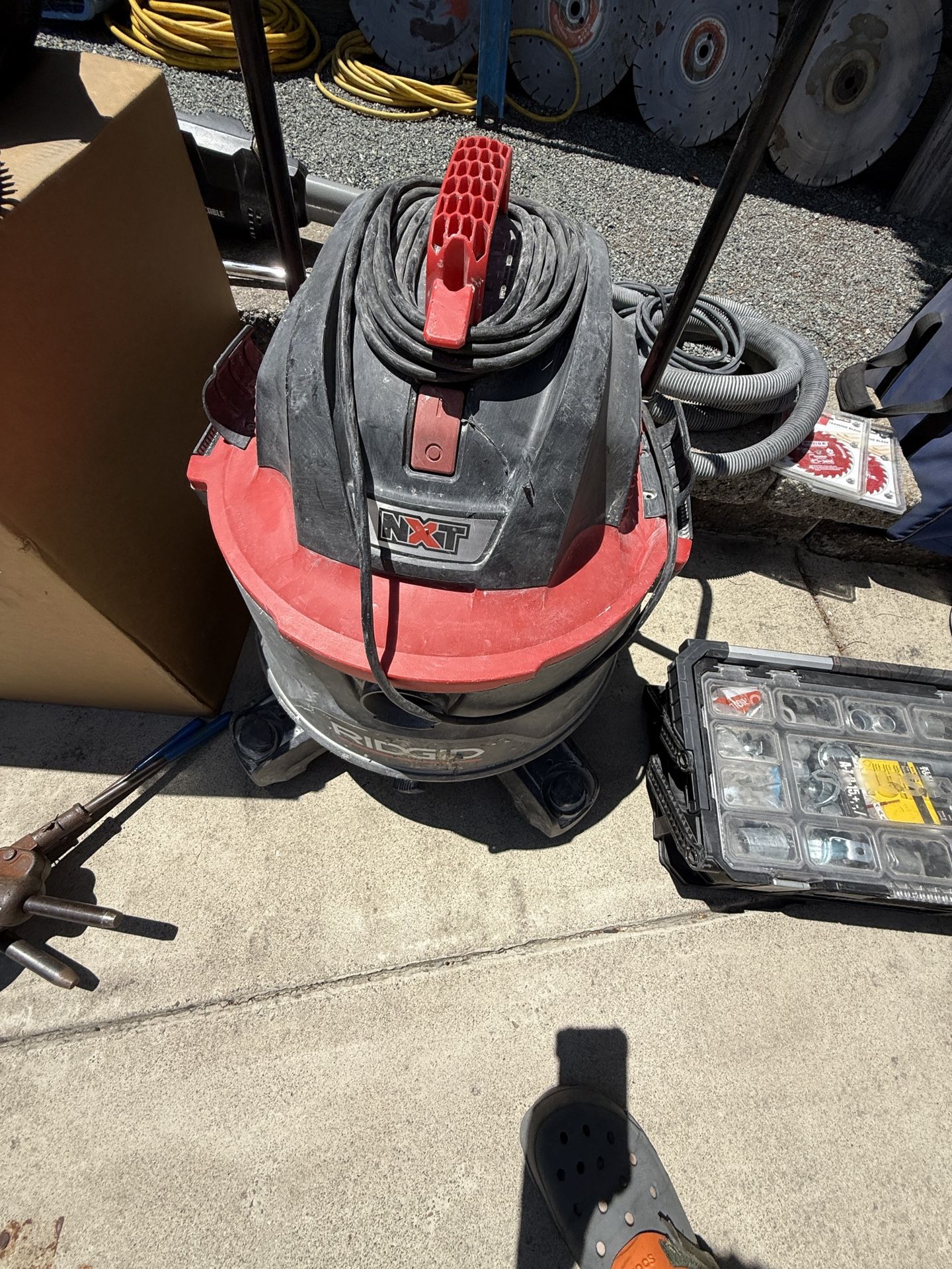 Ridgid Concrete Slurry Vac