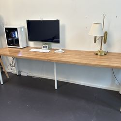 IKEA Säljan Oak Countertop Desk