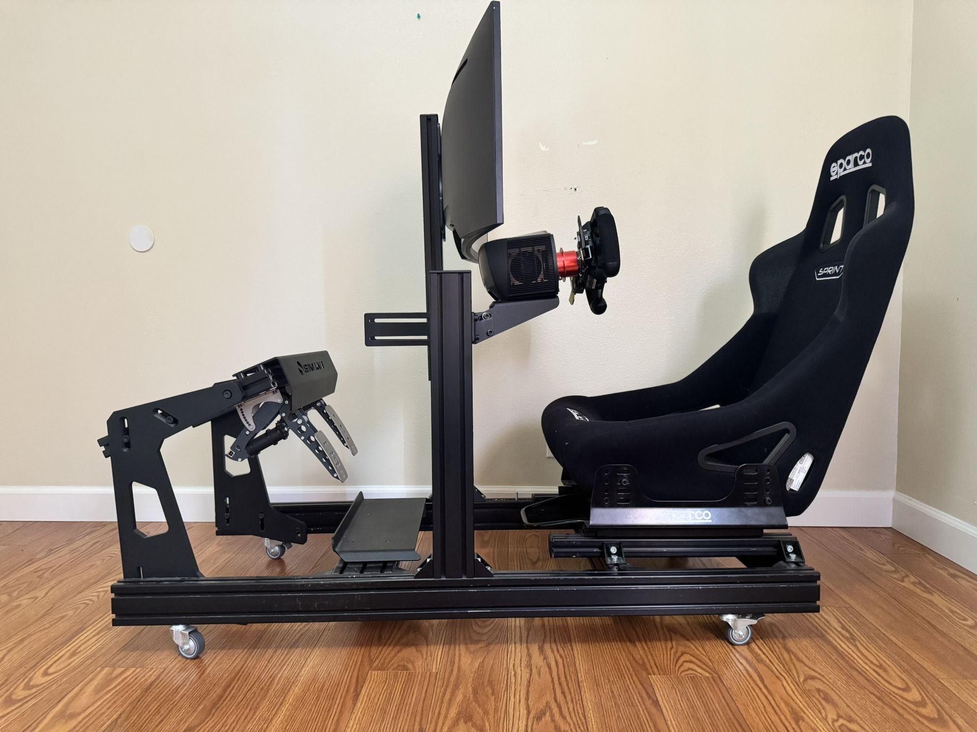 Complete Sim Lab Racing Rig 