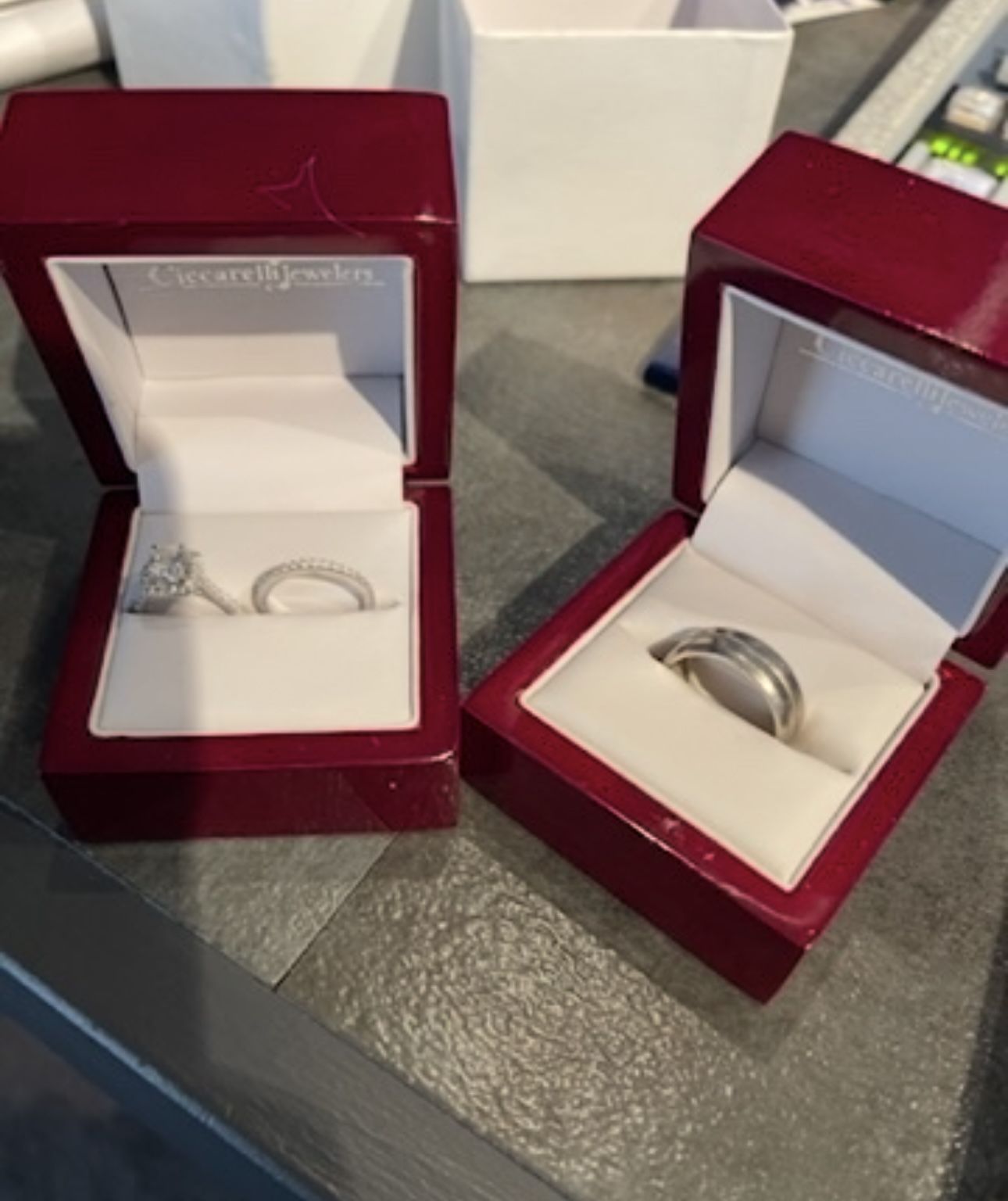 Full Wedding Ring Set