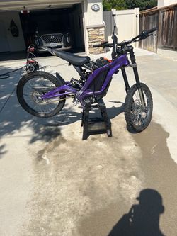 Surron Electric Dirt Bike Purple