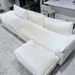 Large Couch W/Ottoman