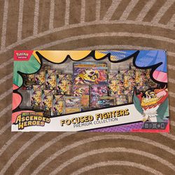 Pokemon Ascended Heroes Focused Fighters Premium Collection Box