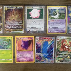 Pokemon Card Singles Under Market Near Mint Arceus, Gengar, Dialga
