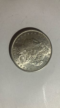 1889 Morgan Silver Dollar Coin 