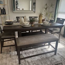 Wood Dining Room Table-$700