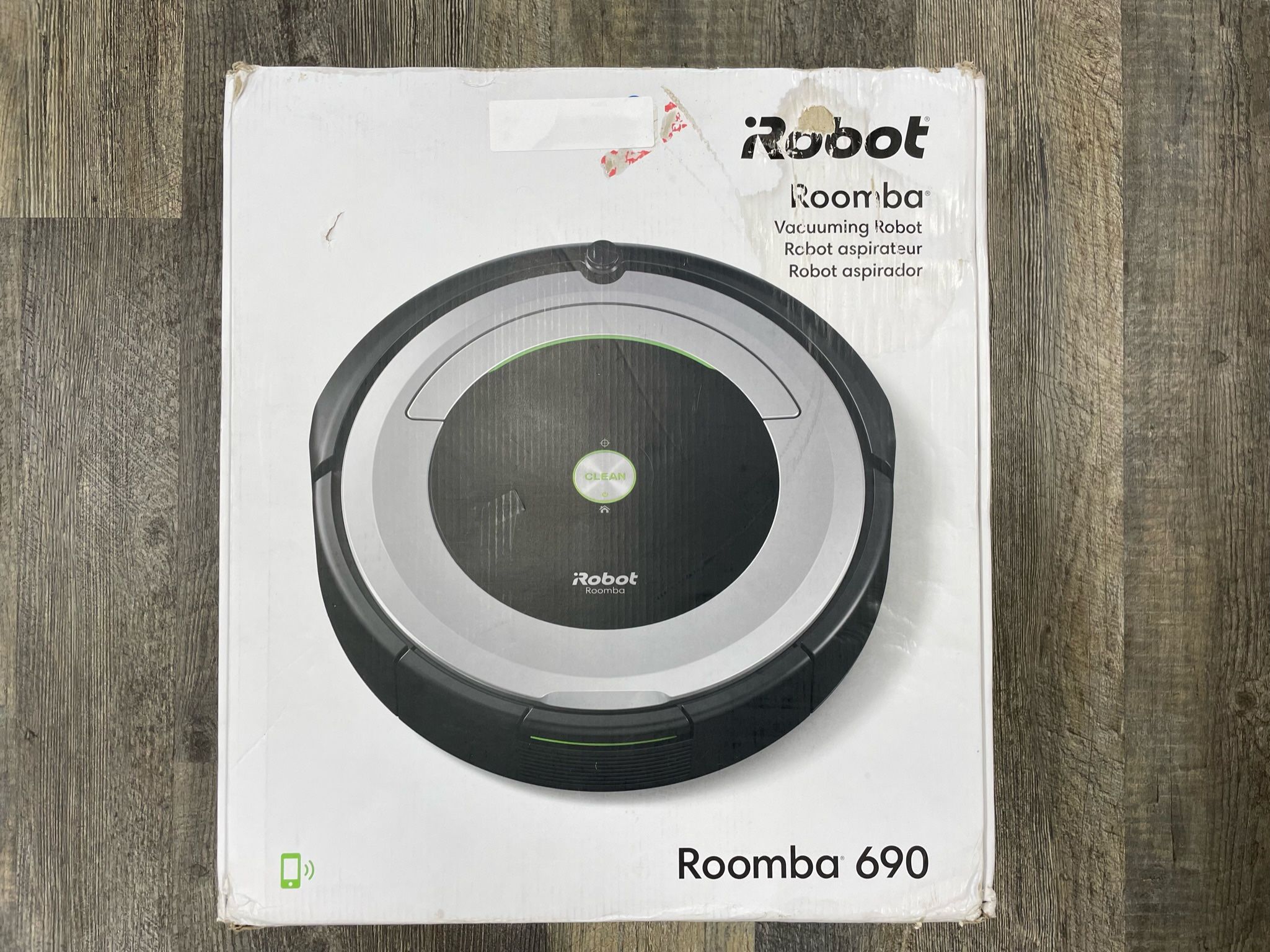 iRobot Roomba 690 Robot Vacuum-Wi-Fi Connectivity, Works with Alexa