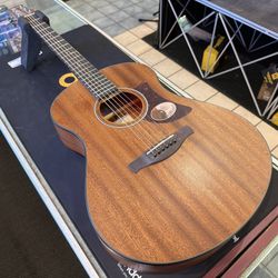 Ibanez Advanced Acoustics AAM54 Open Pore Natural Concert Acoustic Guitar NEW!