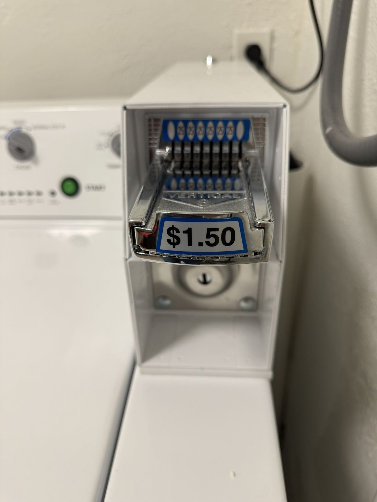 Coin Washer Machine. Whirlpool Commercial