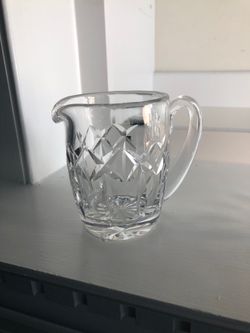 Vintage Waterford Crystal Creamer Pitcher