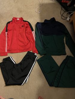 Boy Medium Track Suit Lot Adidas 