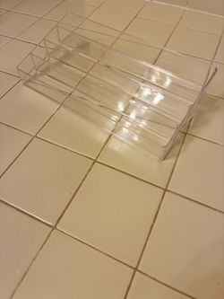 Clear organizer