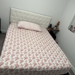 Bed Frame With Matress 