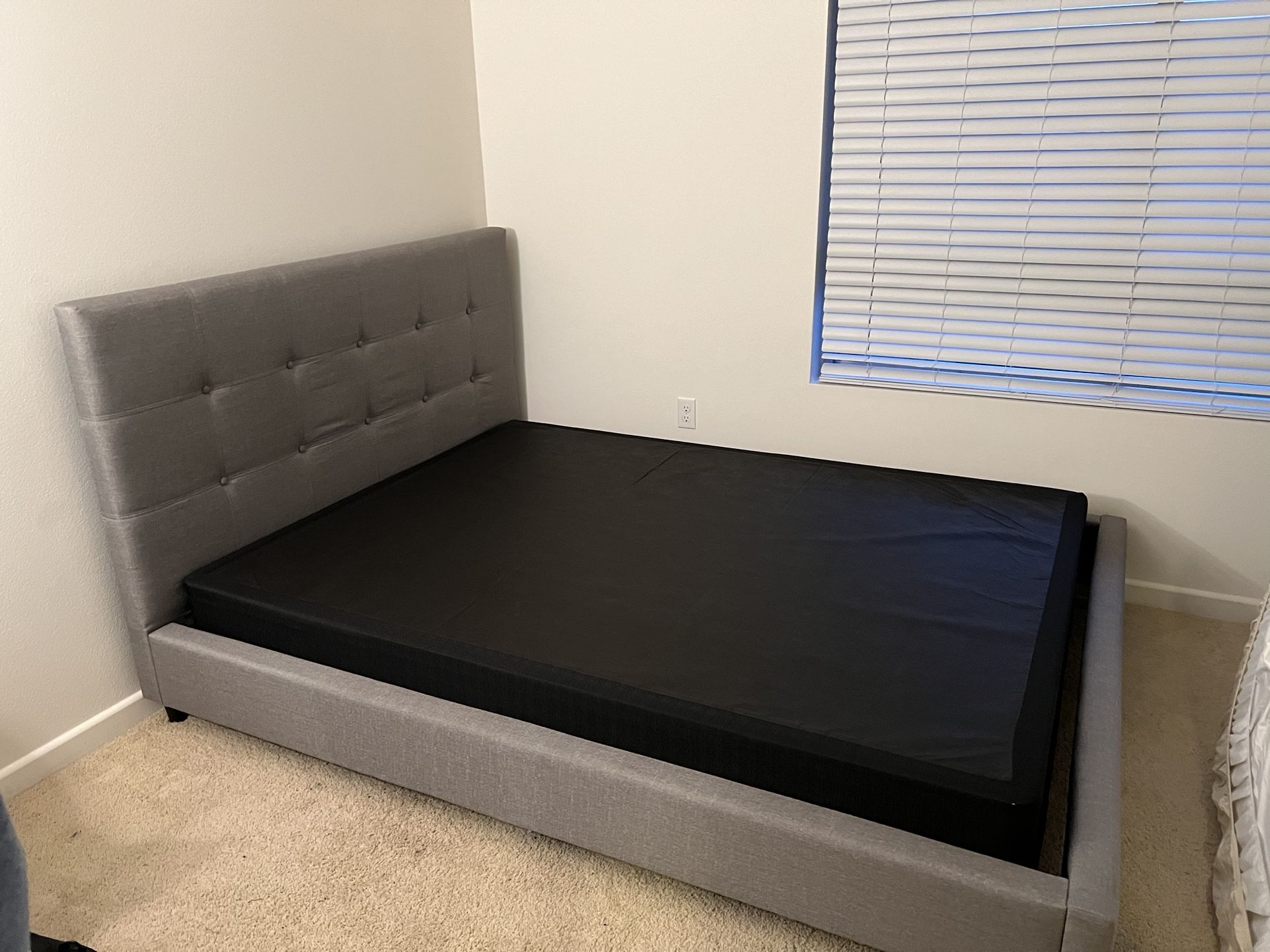 Queen Bed Frame With Base