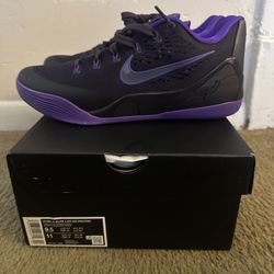 Brand New Nike Kobe 9 EM Low Protro Purple Dynasty Sz 9.5