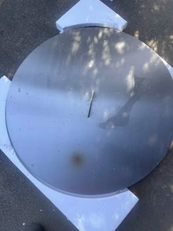 Stanbroil 34-Inch Round Fire Pit Cover - 304 Stainless Steel Fire Pit Lid