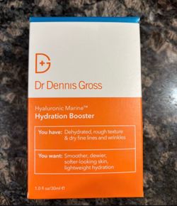 NEW DR. DENNIS GROSS HYALURONIC MARINE HYDRATION BOOSTER FULL SIZE $35!!