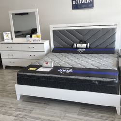 Winter Clearance Sale. Colby King Size Bed With Dresser And Mirror Only $499. Easy Finance Option. Same-Day Delivery.