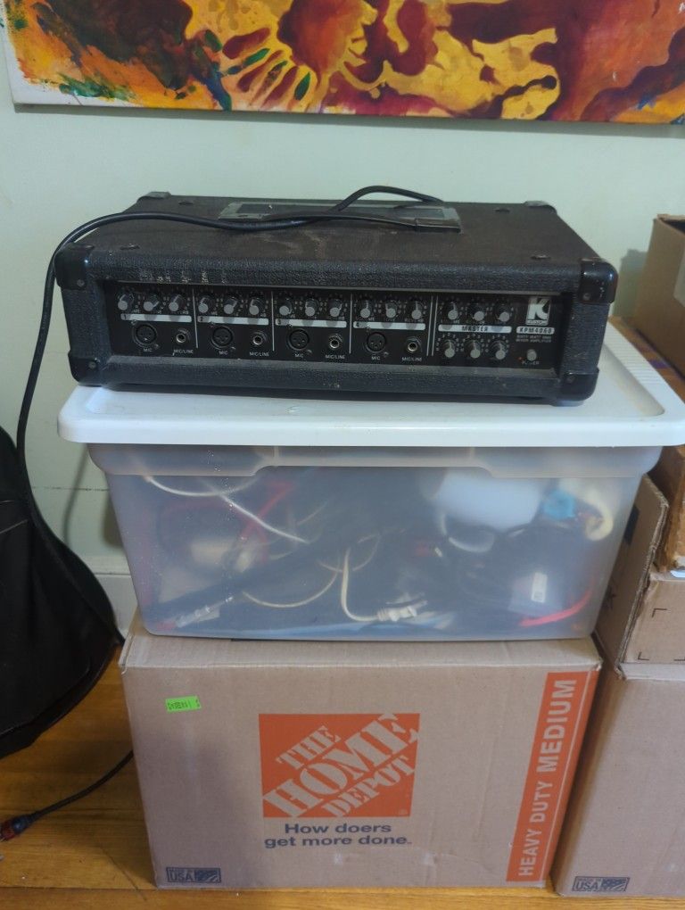 Kustom KPM4060 60W Mixer Amplifier