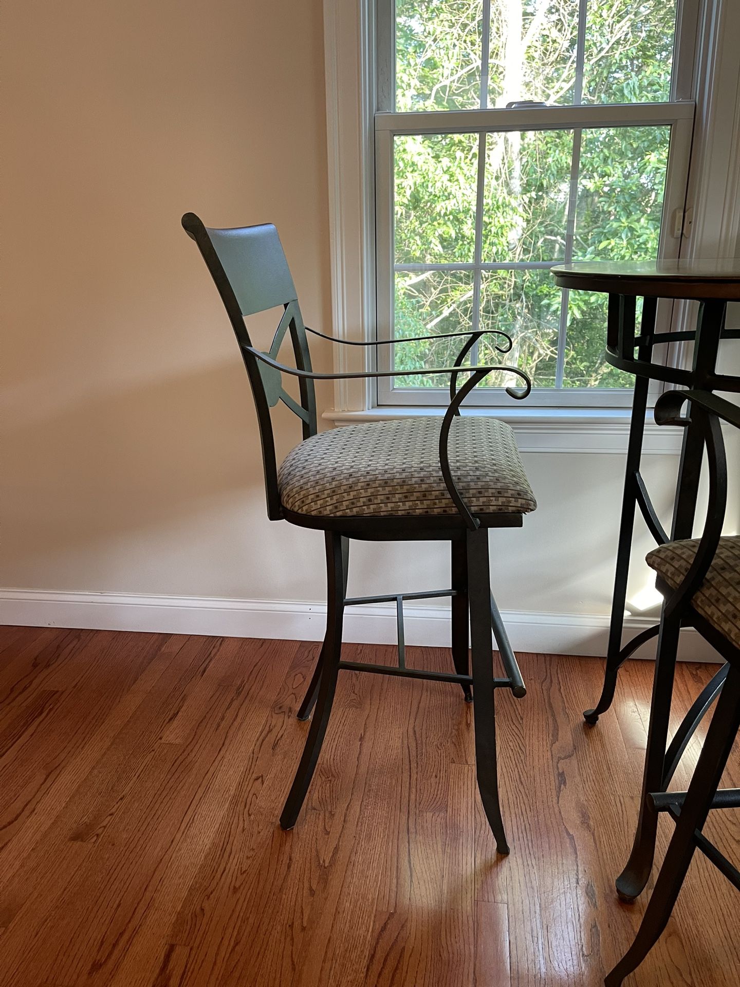 High-top Style Table With 2 Chairs