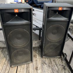 2) JBL speakers