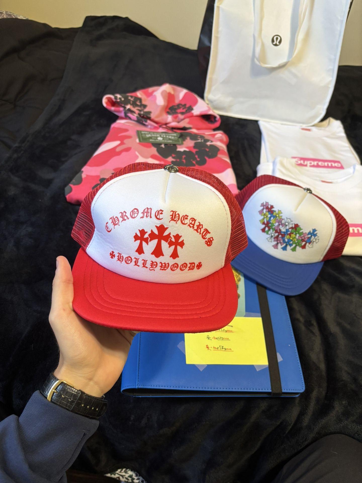 Chrome Hearts King Taco Trucker Hat