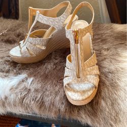 Size 10 Michael Kors Wedge Heels