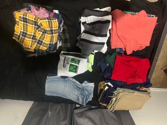 Boys 10/12 Closet clean up