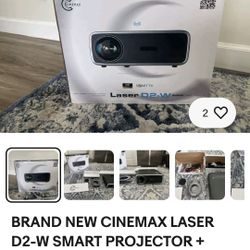 SMART  PROJECTOR 8K UHDTV & SCREEN.….OR BEST OFFER!!!