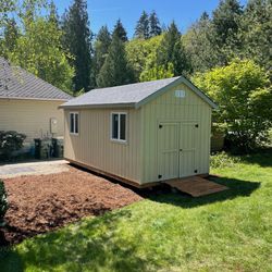 10x20 Classic House Style Shed