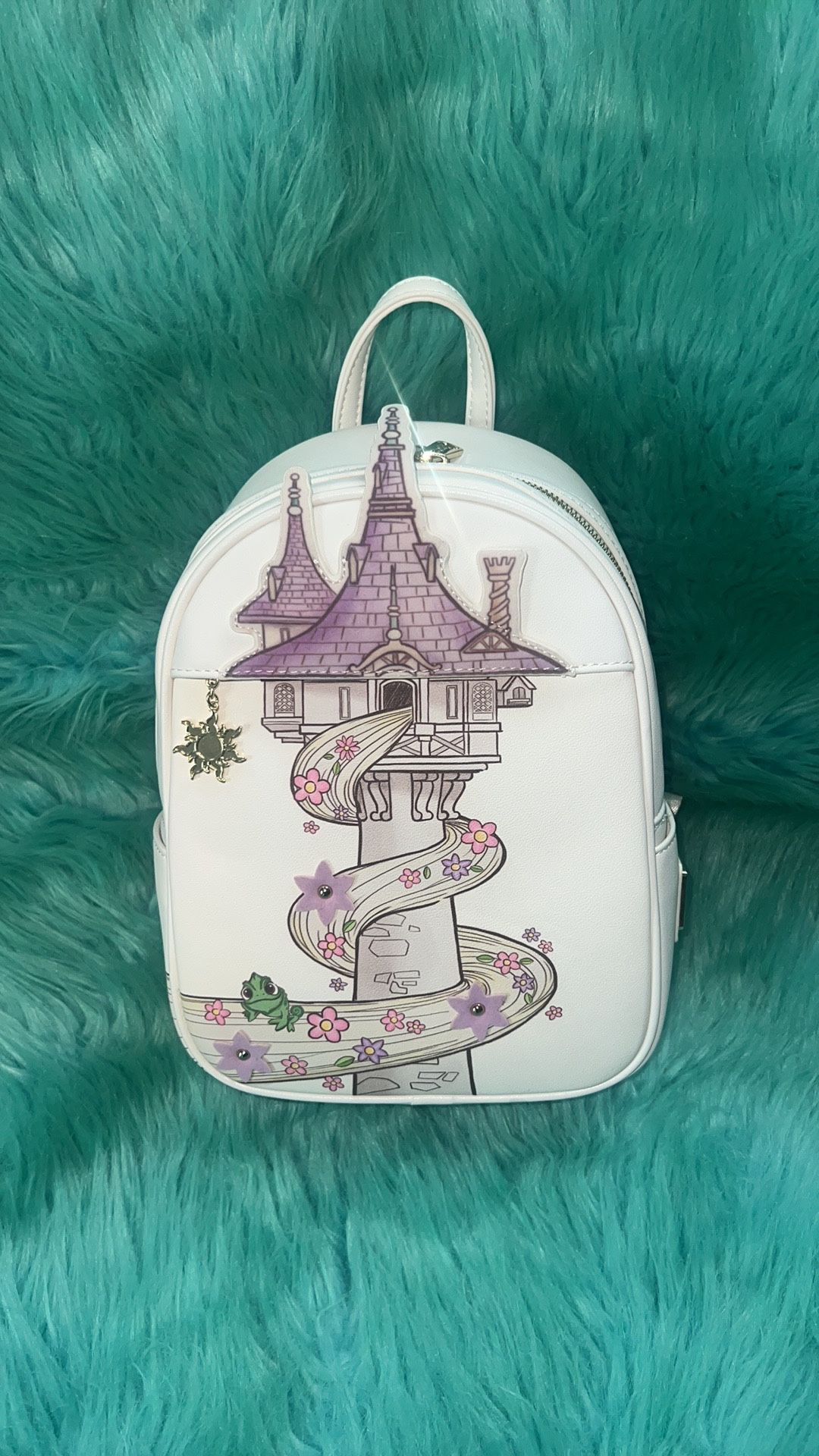 NWT Disney Princess Rapunzel Tower Loungefly Featuring Pascal
