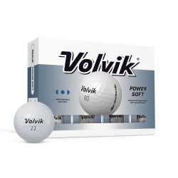 Volvik Power Soft Dozen White Golf Balls