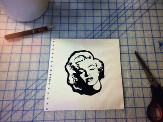 Marilyn Monroe Sticker