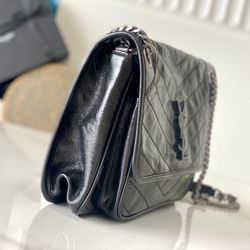 Black silver chain new version small size