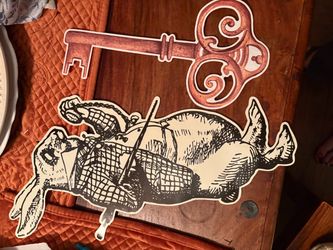Alice in Wonderland Die-Cut Stickers Set