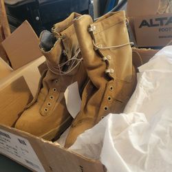 MCRAE Hot Weather Coyote Military Boots