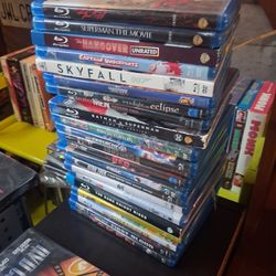 Clothes, dvds, cds, books, miscellaneous