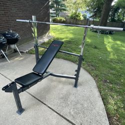 Bench Press and Barbell