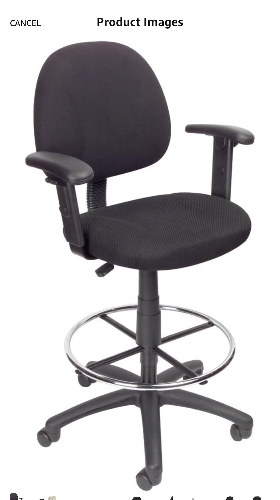 (NEW ASSEMBLED) Office Chair with Foot Rest