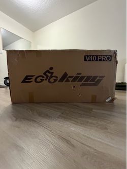 EGGKING V10PRO electric scooter in like-new condition.