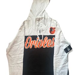 News Era Baltimore Orioles Womens Plus Size Zip Up Hoodie Jacket Size 2xl