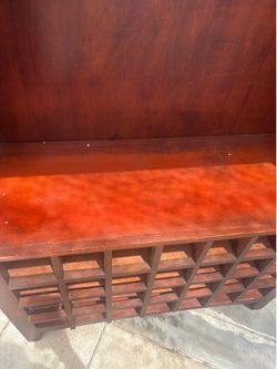 Muebles para poner vinos y mueble para microondas