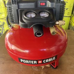 Porter-Cable 6 Gal. 150 PSI Portable Electric Pancake Air Compressor