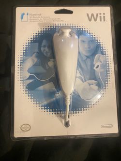 Official Nintendo new in blister pack Wii Nunchuck